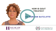 How is gout treated?
