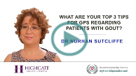 What are your top 3 tips for GPs regarding patients with Gout?